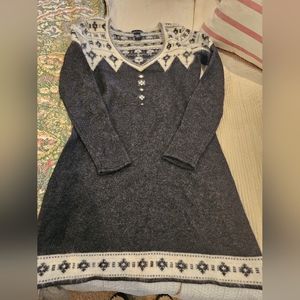 Moda International Wool Sweater Dress